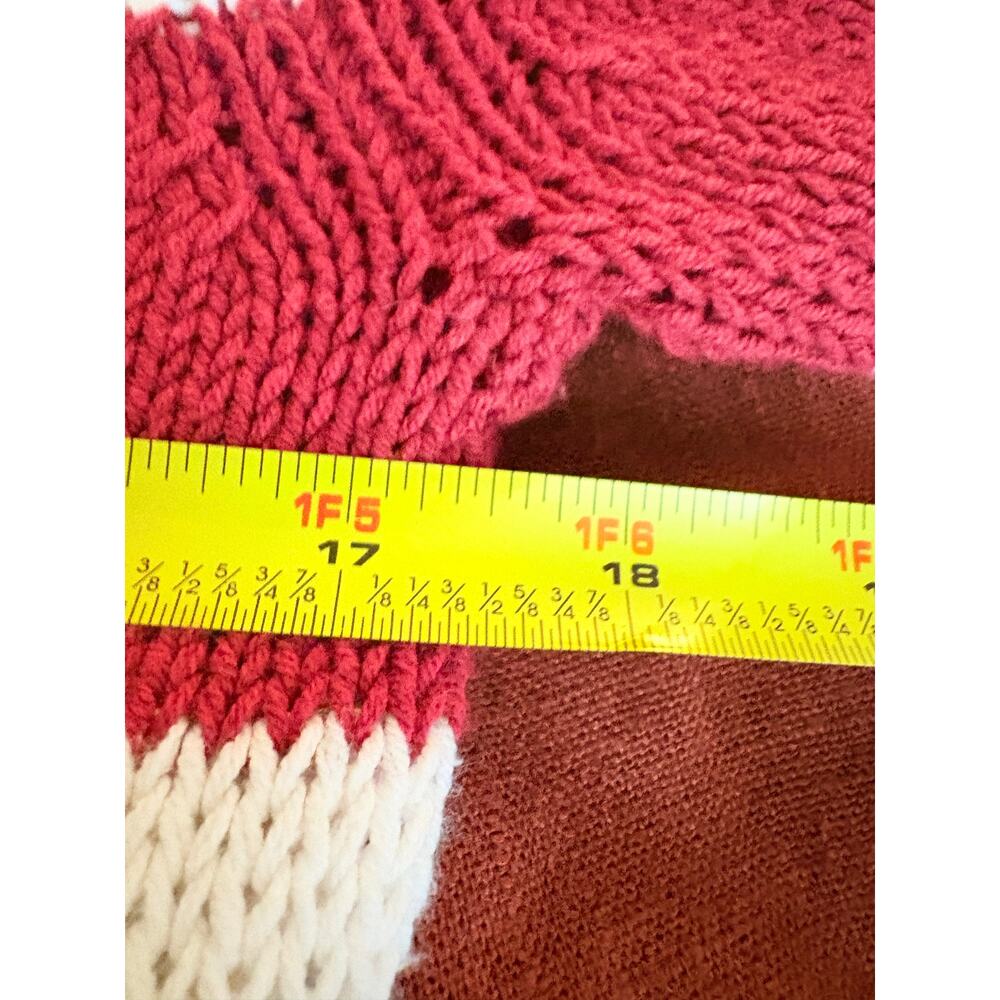 Wooden Ships American Flag Knit Sweater - Red, White, Blue - Picture 5 of 7